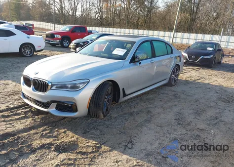 2018 BMW 750I from USA, damaged, VIN WBA7F0C56JGM23207